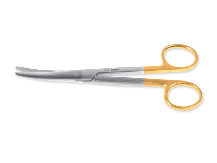 T.C. GOLD MAYO STILLE SCISSORS curved - blunt - 17 cm