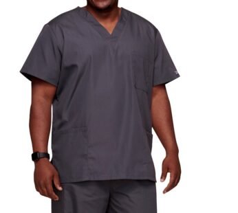 CHEROKEE V-NECK TOP ORIGINALS – unisex S – pewter