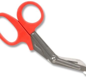 S/S UTILITY AND BANDAGES SCISSORS 7.5″ – 19 cm – red