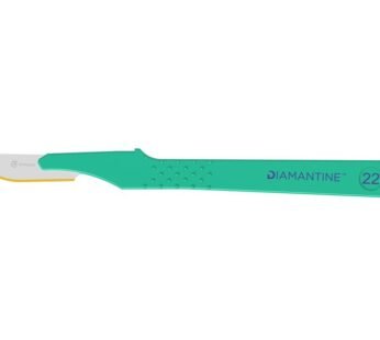 DIAMANTINE DISPOSABLE SCALPELS WITH S/S BLADE N. 22 – sterile