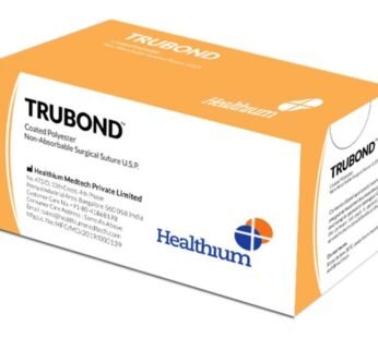 TRUBOND NON ABSORB. SUTURE gauge 2 circle 1/2 needle 45 mm – 100 cm – green