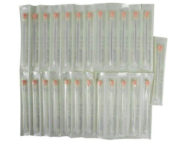 BD QUINCKE POINT NEEDLES 18G - 1.2x90 mm pink - Image 2