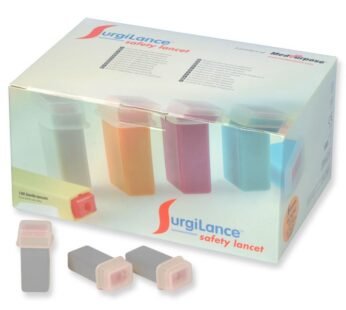 SURGILANCE SAFETY NEEDLE G23 – automatic lancets