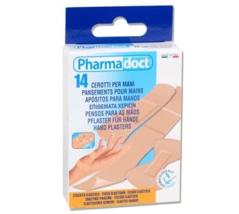 PHARMADOCT HAND PLASTERS 3 sizes – carton of 12 boxes of 14