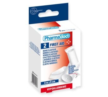 PHARMADOCT ELASTIC BANDAGES 4m x 6cm – carton of 6 boxes of 2