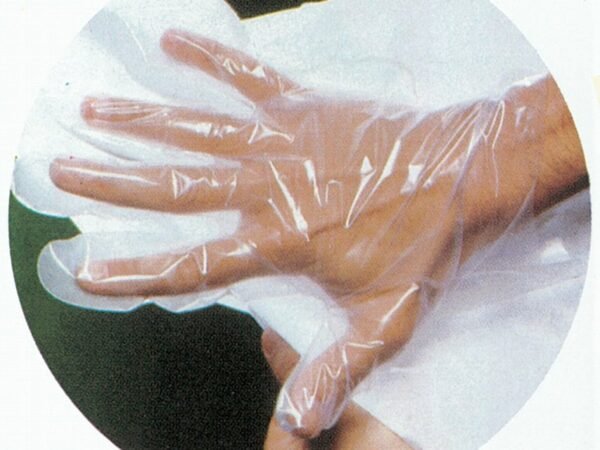 COPOLYMER GLOVES - on paper - medium - sterile