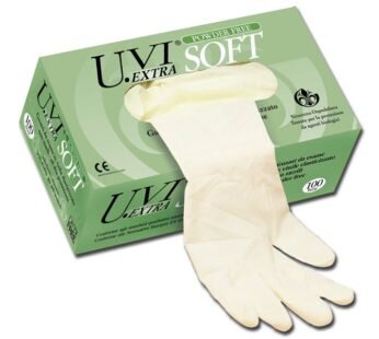 VINYL GLOVES – POWDER FREE ELASTICISED – small