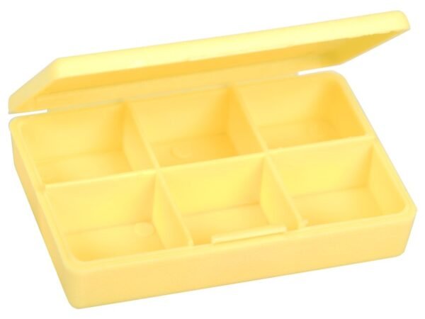 DAILY HANDY PILL BOX - yellow