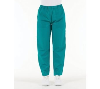 TROUSERS – green cotton – X-SMALL