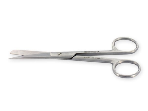 SCISSORS STRAIGHT BLUNT/SHARP - 18 cm