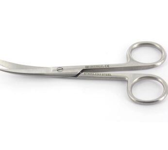 SCISSORS CURVED BLUNT/SHARP – 18 cm