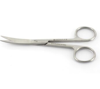 SCISSORS CURVED SHARP/SHARP – 11.5 cm