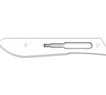 GIMA CARBON STEEL BLADES N. 10 – sterile