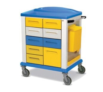 BASIC TROLLEY – standard with 9 drawers