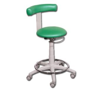 STOOL with ring – green