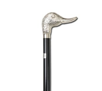 WOOD STICK – chromed “DUCK” handle