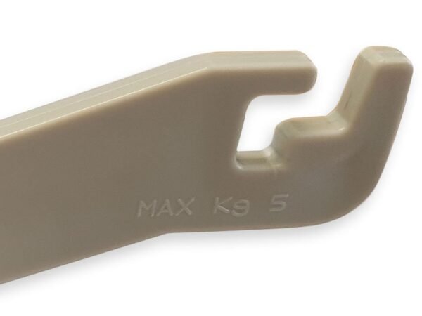 PLASTIC SUPPORT - 2 hooks - Image 2