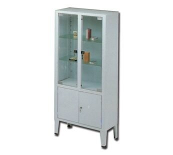 CABINET – 4 doors – tempered glass