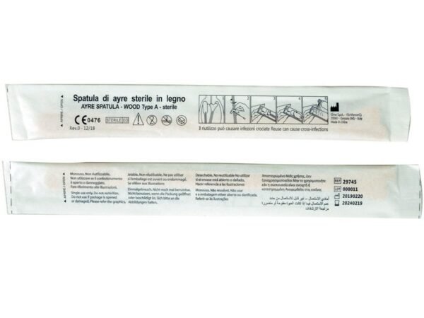 AYRE SPATULA - WOOD Type A - sterile - Image 2