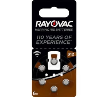 RAYOVAC ACOUSTIC BATTERIES – 312