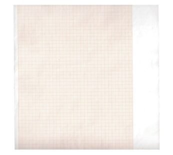 ECG thermal paper 210×20 mm x m roll – orange grid