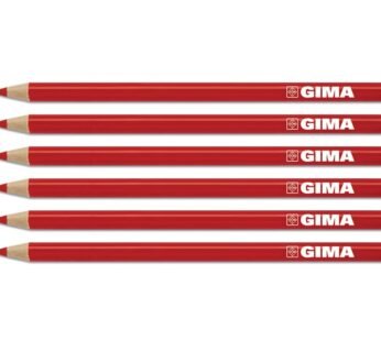 GIMA DERMATOGRAPH PENCILS – red