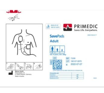 PRIMEDIC SAVE PADS-SET >8 years for 33384/5 and AED up to S.N. 738XXXXXXX