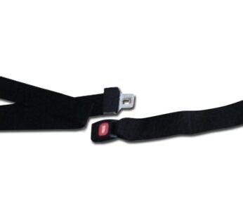 2 PIECES BELT – quick release – black