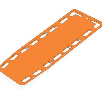 SPINAL BOARD with PINS – orange