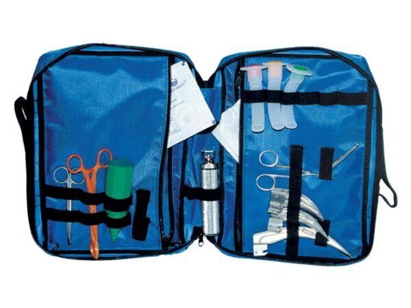 INTUBATION KIT with 3 standard laryngoscope blades