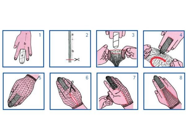 ELASTIC TUBULAR NETTING 1 for fingers - Image 2