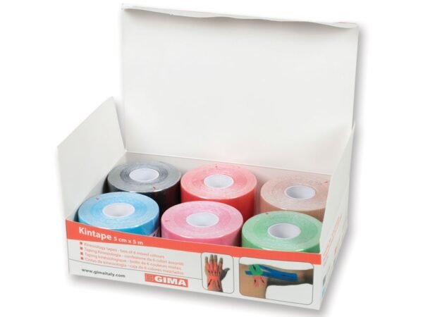 KINESIOLOGY TAPES 5 m x 5 cm - mix colours - Image 2