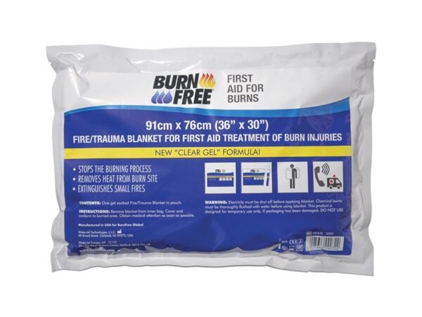 BURNFREE FIRE/TRAUME BLANKET 91x76 cm - Image 2
