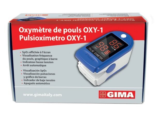 OXY-1 FINGER OXIMETER FR,ES,DE,PL,CZ,SE - Image 2