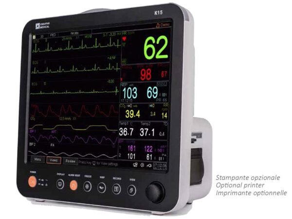 GIMA K15 TOUCHSCREEN 2 IBP MULTIPARAMETER MONITOR - Image 2