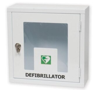 CABINET WITH ALARM FOR DEFIBRILLATORS – indoor use