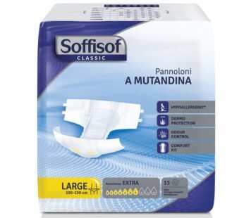 SOFFISOF CLASSIC INCONTINENCE PAD – moderate incontinence – large