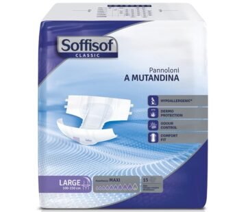 SOFFISOF CLASSIC INCONTINENCE PAD – heavy incontinence – large