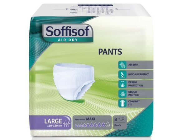 SOFFISOF PANTS/PULLUP - heavy incontinence - large