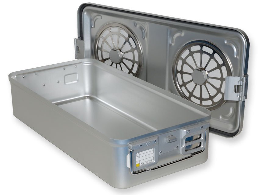 CONTAINER WITH FILTER large h 135 mm - grey - Image 2