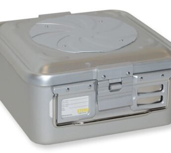 B.S. CONTAINER WITH VALVE small h 135 mm – grey