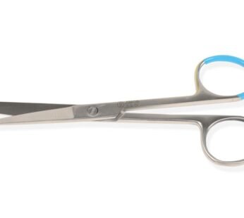 STERILE SURGICAL SCISSORS sharp/blunt – straight – 13 cm