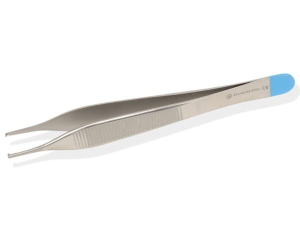 STERILE ADSON TISSUE FORCEPS - straight -12 cm 1x2 teeth
