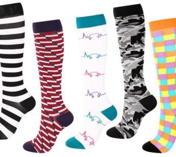 FUNNY COMPRESSION SOCKS L-XL – pattern 5