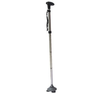 TRUSTY CANE with LED lights – silver