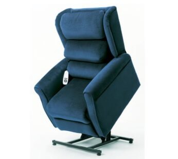 GINEVRA LIFT ARMCHAIR 2 motors – blue