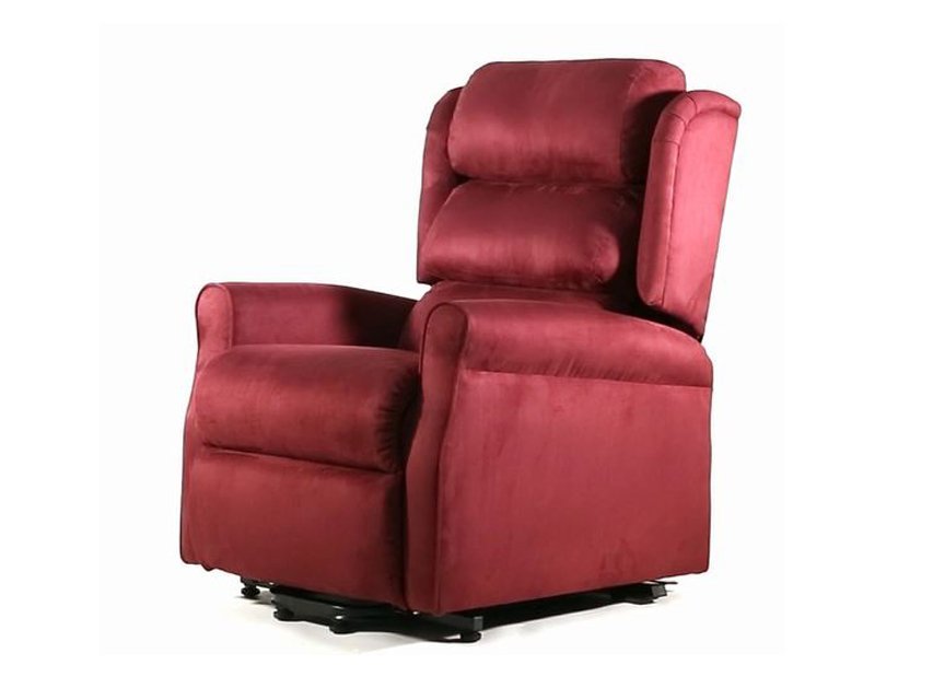GINEVRA LIFT ARMCHAIR 2 motors - burgundy