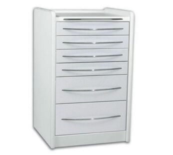 MOBILE UNIT GE419 6 drawers 49 cm – white