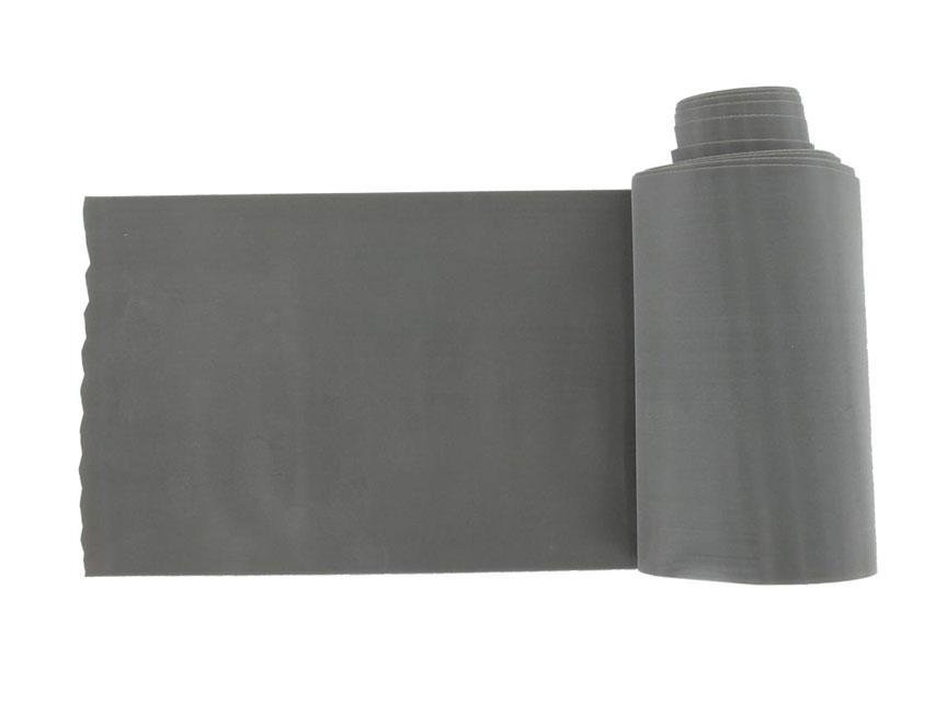 LATEX-FREE EXERCISE BAND 5.5 m x 14 cm x 0.50 mm - grey