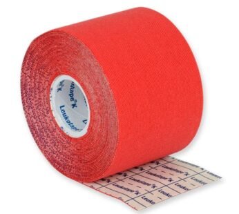 LEUKOTAPE K NEUROMUSCULAR TAPE 5 m x 5 cm – red